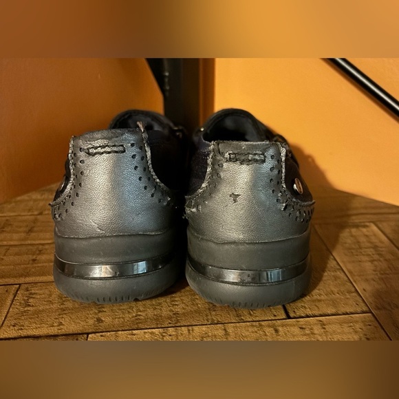 Bzees Abby Almond Toe Navy NAABYY Slip On Loafer Womens 8.5M Fabric Manmade - Picture 3 of 9